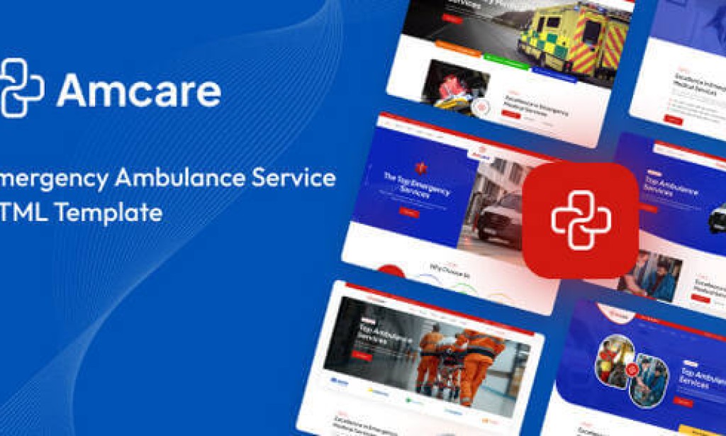 Amcare – Ambulance Service HTML Template