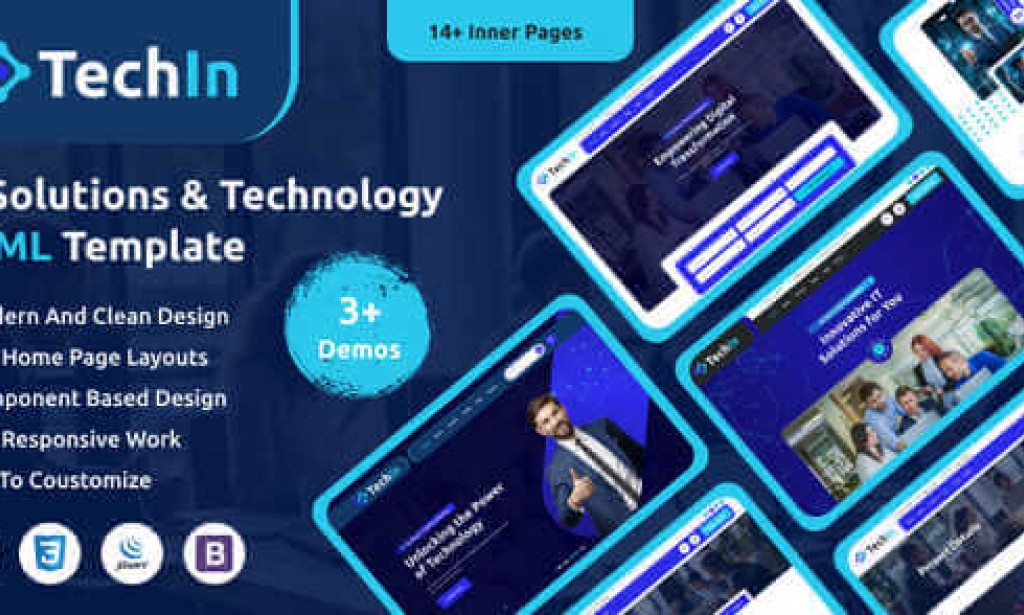 Techin – IT Services and Technology HTML Template