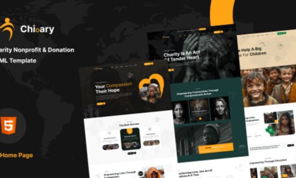 Chioary – Charity & Donation HTML5 Template