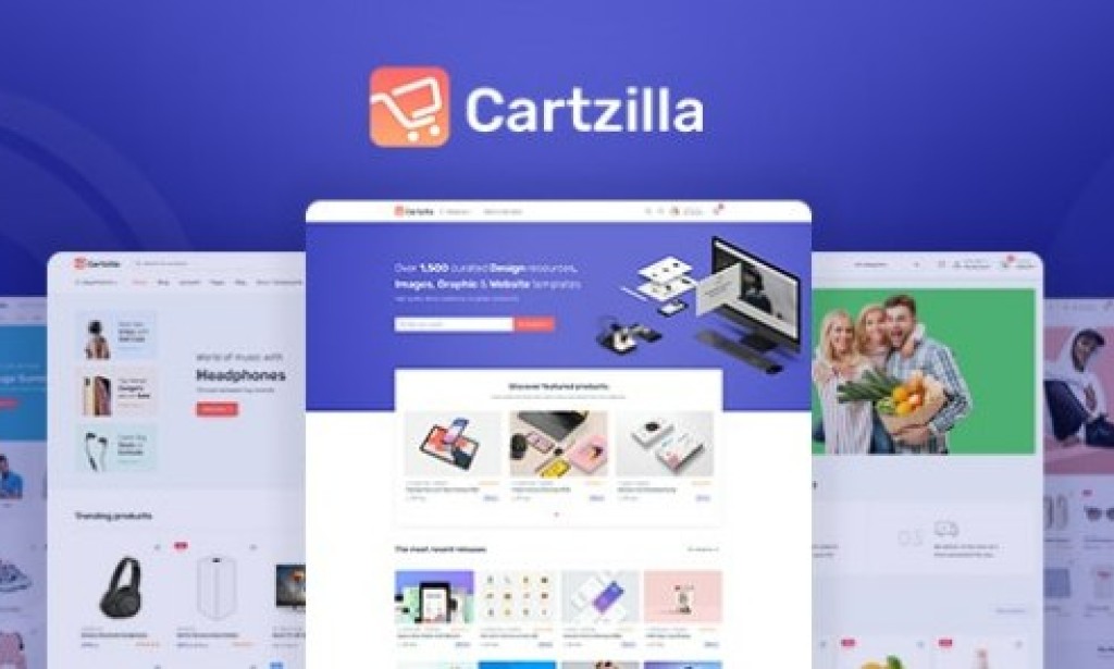 Cartzilla v1.0.23 – Digital Marketplace & Grocery Store WordPress Theme Free