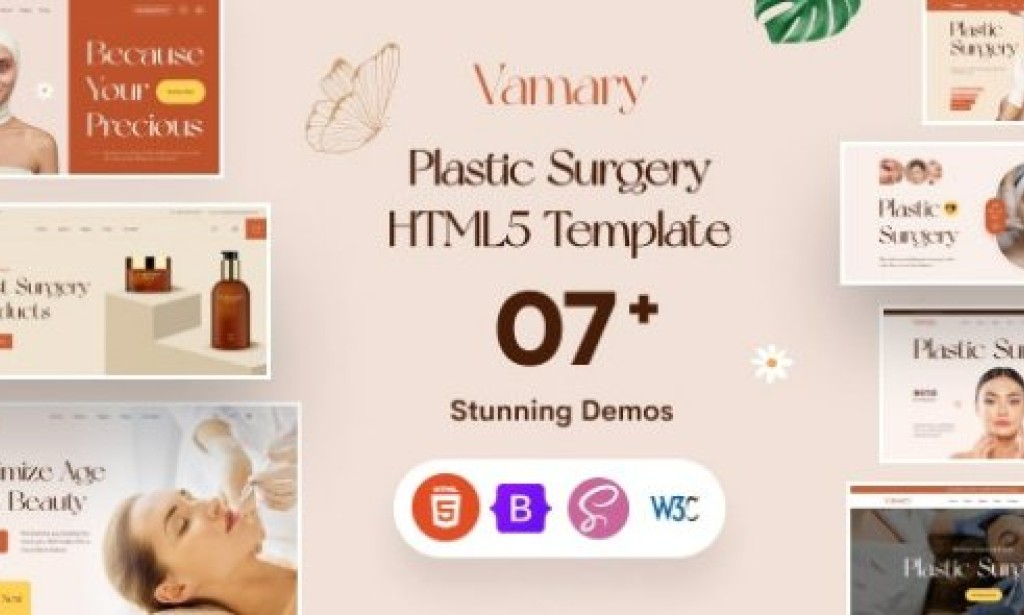 Vamary v1.0 – Plastic Surgery HTML5 Template