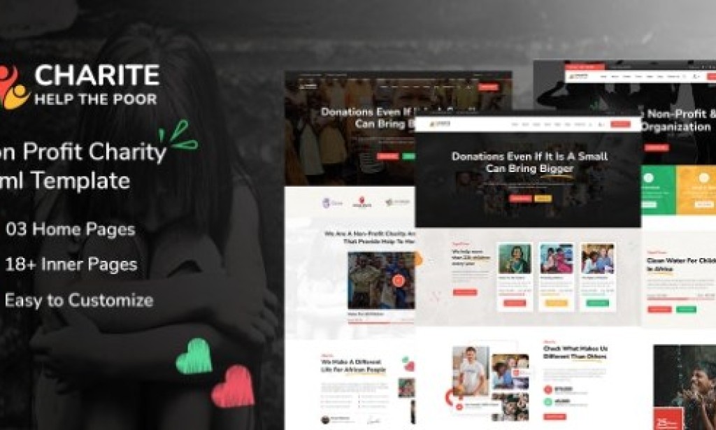 Charite v1.0 – Non-Profit Charity HTML Template