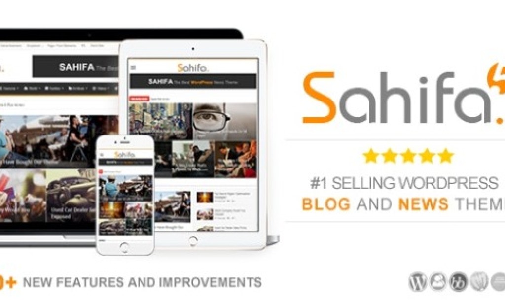 Sahifa v5.8.0 – Responsive WordPress News, Magazine, Blog Theme Free