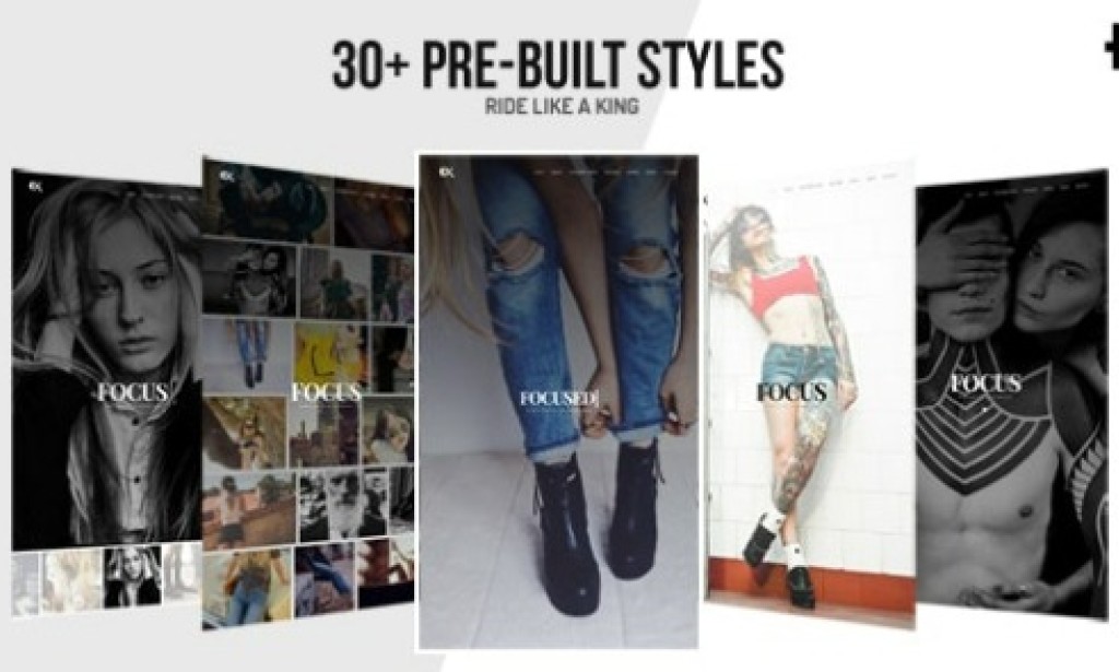 Focus v1.3 – Photography Portfolio Template Free