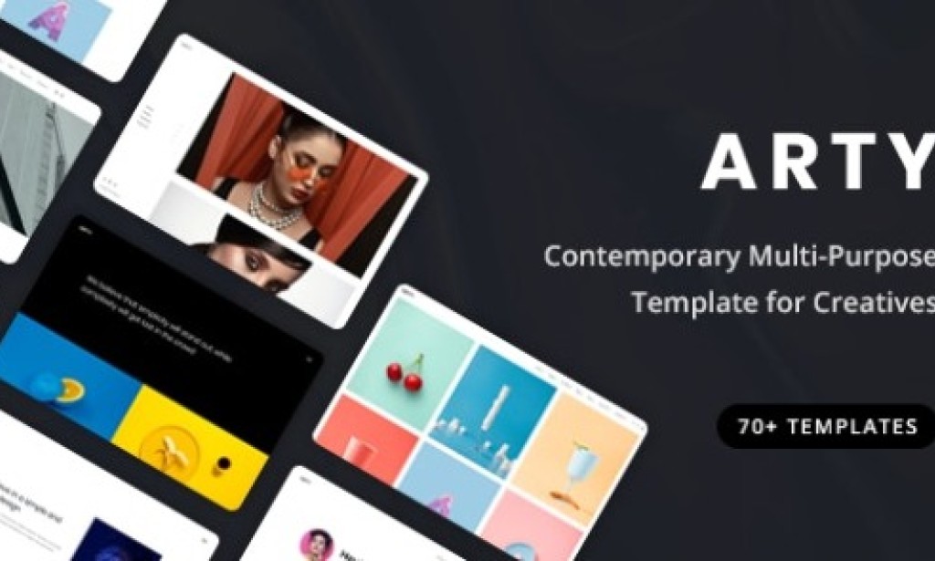 Arty v2.2.7 – Creative Multi-Purpose HTML5 Template Free