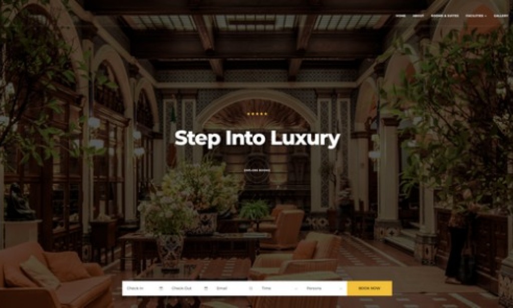 Luxex v1.0 – The Hotel Template Free