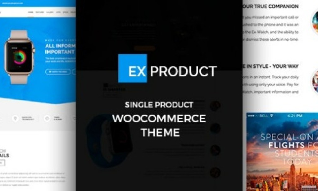ExProduct v1.7.4 – Single Product Theme Free