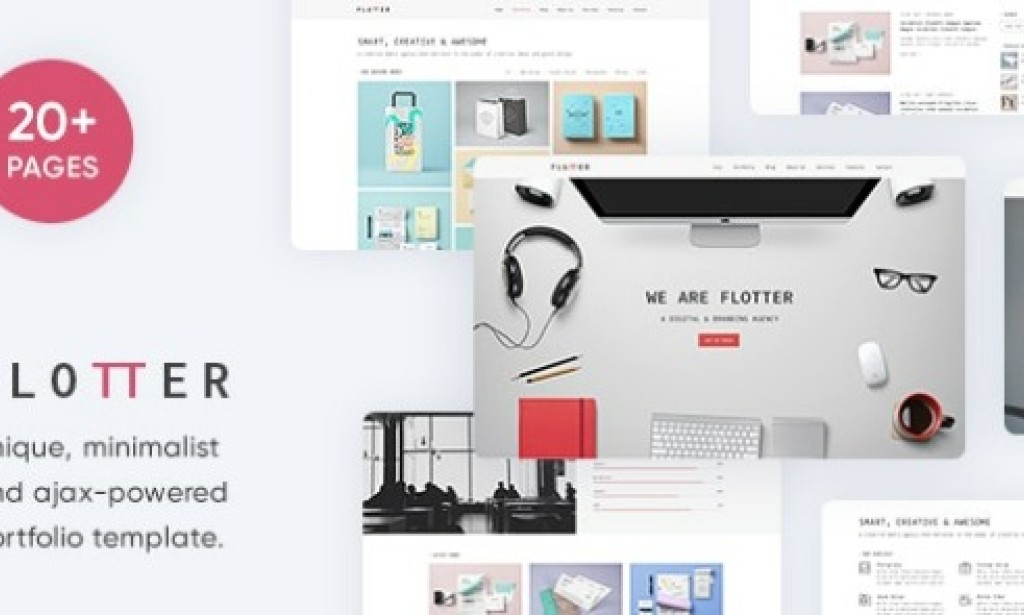 Flotter v1.0 – Responsive Creative HTML5 Template Free
