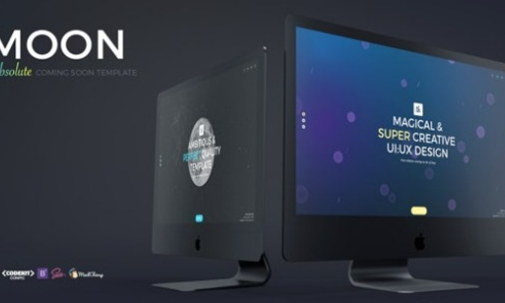 MOON v1.0 – Absolute Coming Soon Template Free