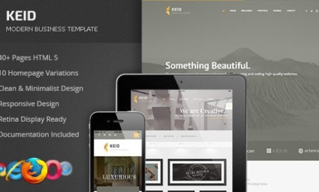 Keid v1.0 – Modern Multipurpose HTML Template Free
