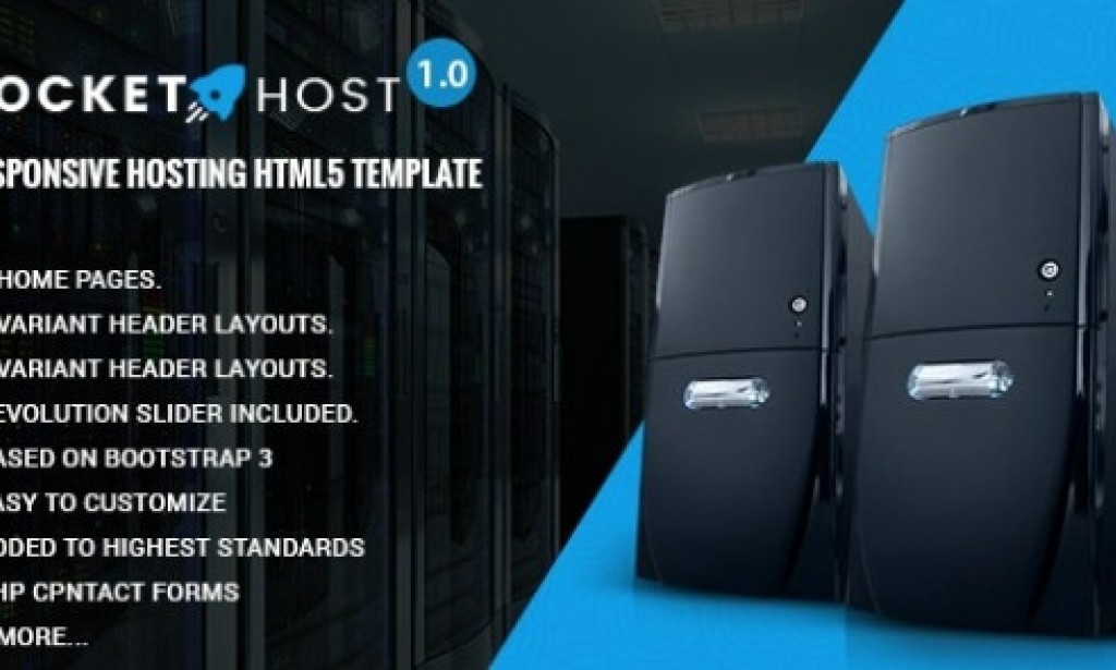 Rocket Host v1.0 – Responsive Web Hosting HTML Template Free