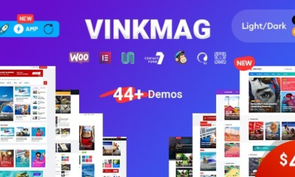 Vinkmag v4.3 – AMP Newspaper Magazine WordPress Theme Free