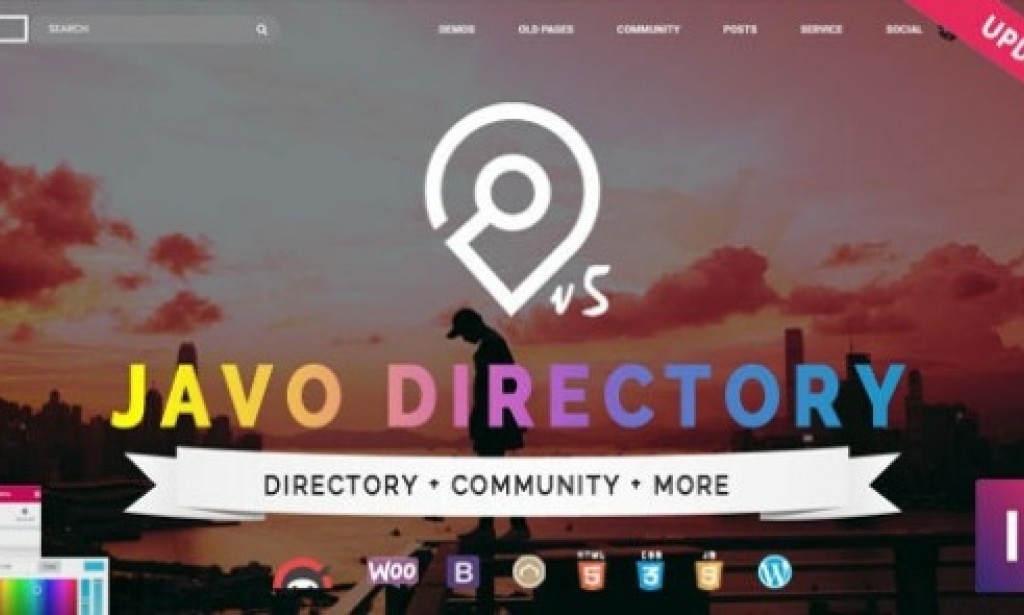 Javo Directory WordPress Theme v5.0 FREE