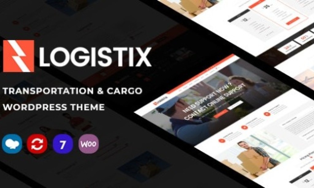 Logistix v1.17 – Responsive Transportation WordPress Theme Free