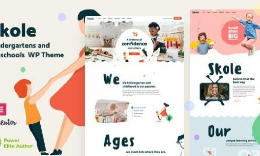 Skole v7.2 – Kindergarten WordPress Theme Free