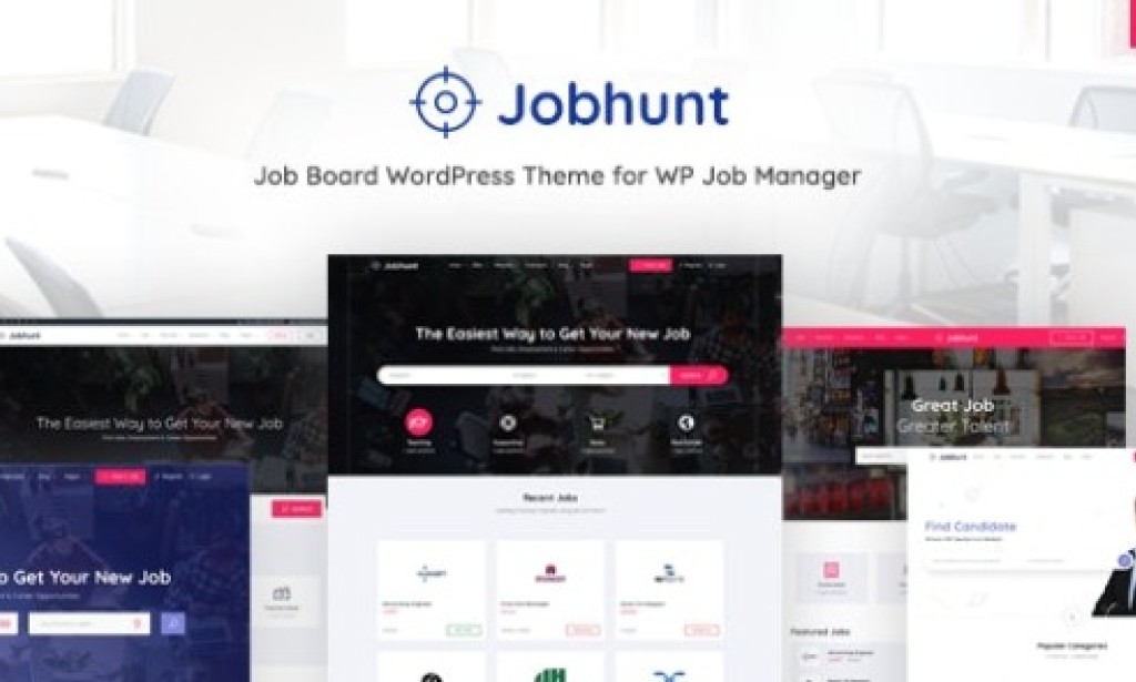 Jobhunt v1.2.11 – Job Board WordPress Theme for WP Job Manager Free