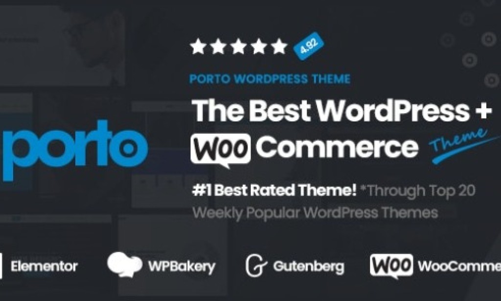 Porto v6.3 – Multipurpose & WooCommerce Theme Free