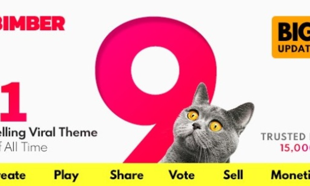 Bimber v9.3 – Viral Magazine WordPress Theme Free