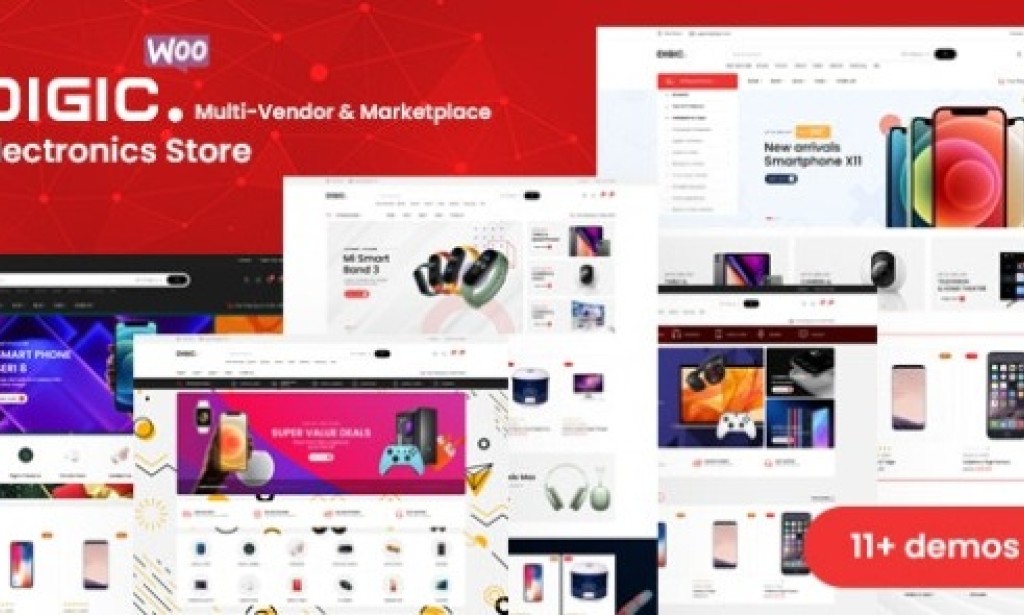 Digic v1.0.5 – Electronics Store WooCommerce Theme Free