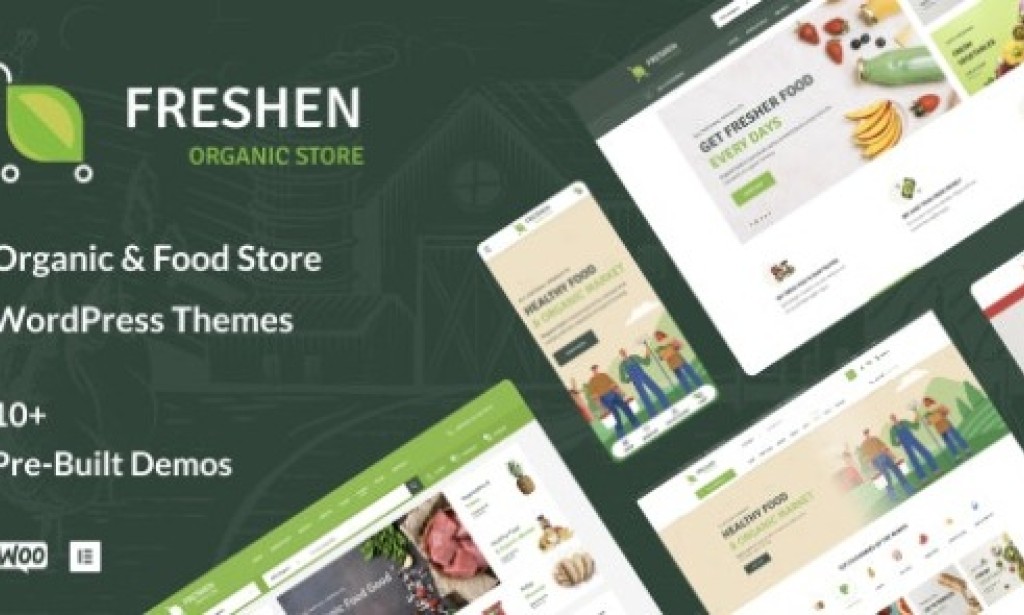 Freshen v1.0.1 – Organic Food Store WordPress Theme Free
