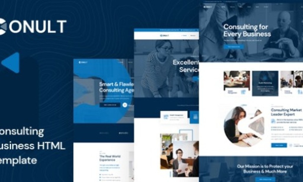 Conult v1.0 – Consulting Business HTML Template Free