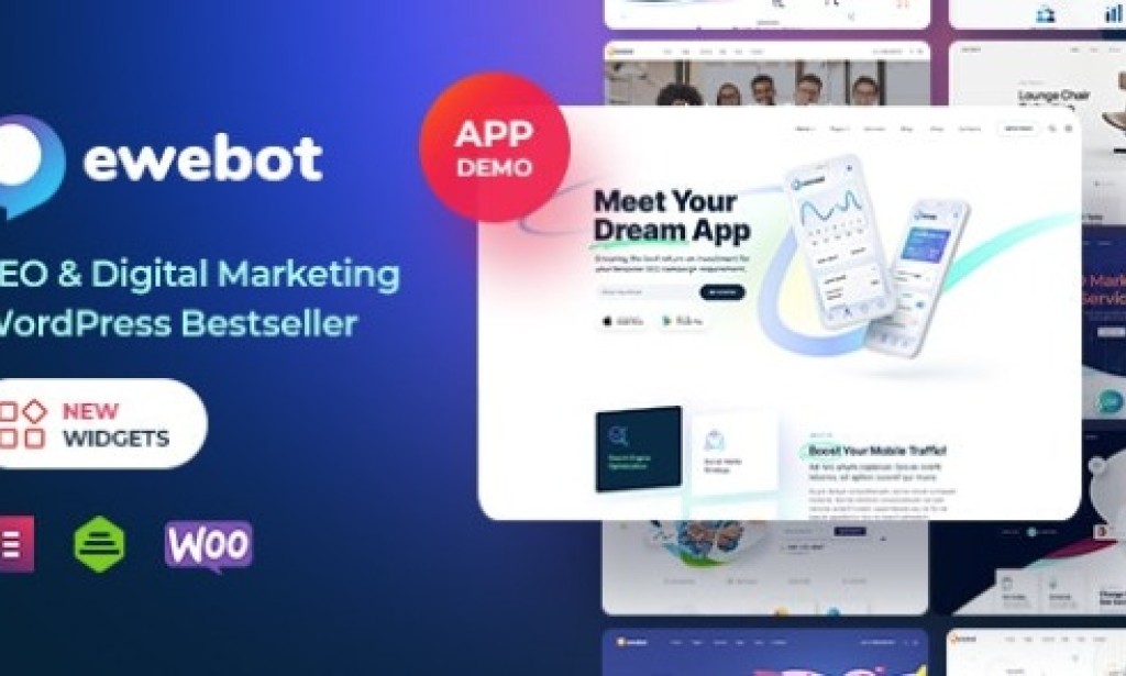 Ewebot v2.5.7 – SEO Marketing Digital Agency WordPress Theme