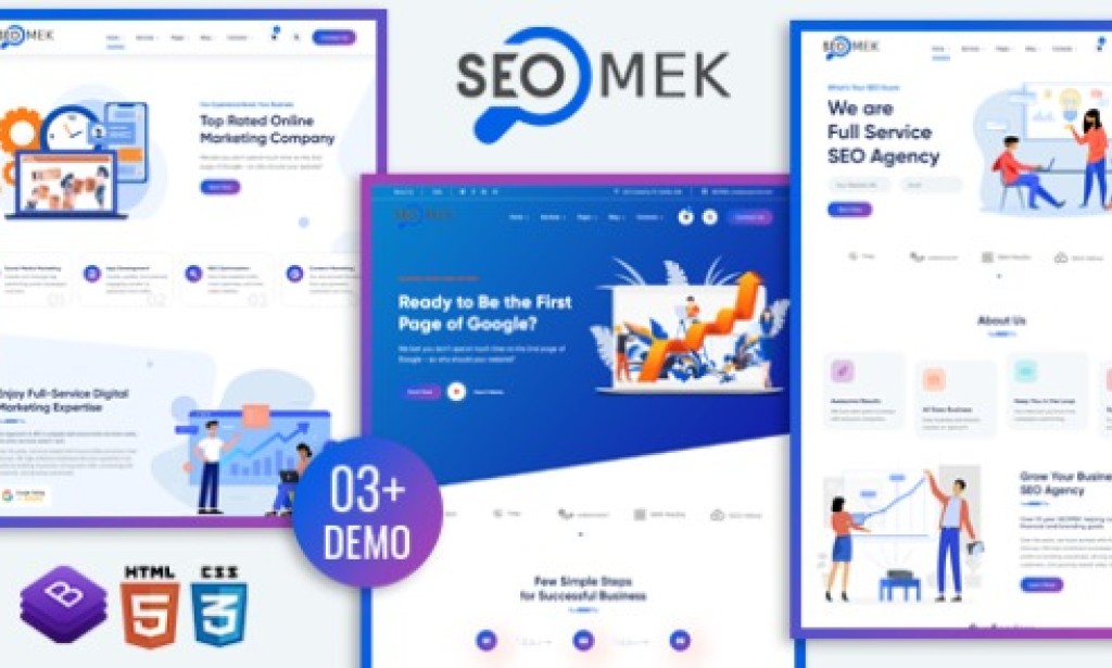 SEOMEK v1.0 – SEO & Marketing HTML5 Template Free