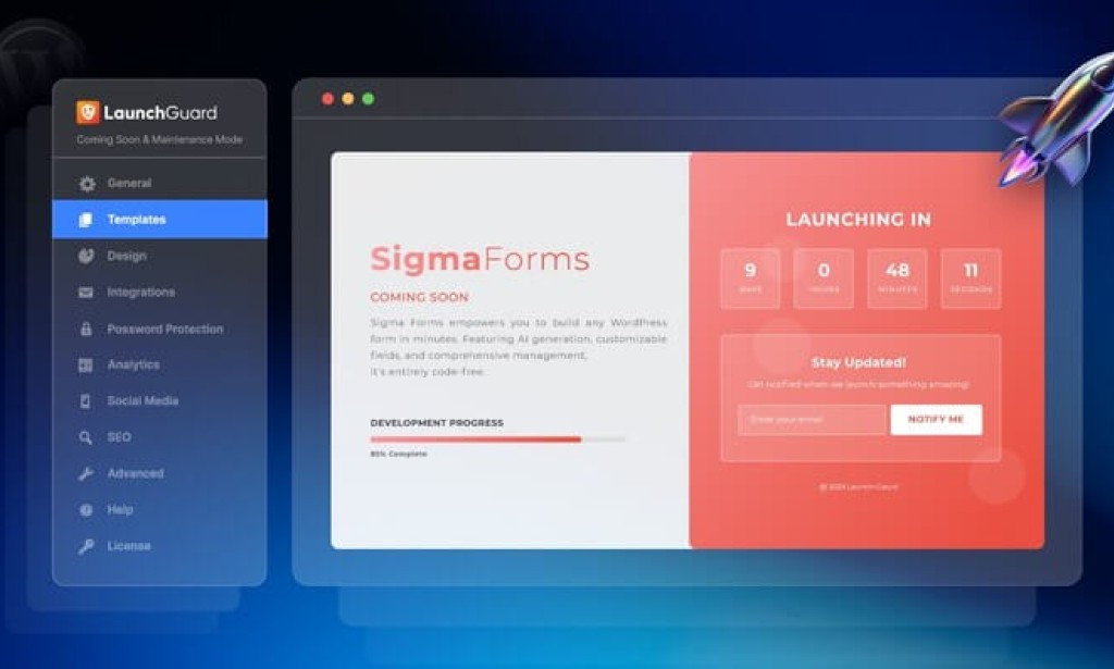 LaunchGuard Pro v1.1.3 – WordPress Maintenance Mode and Coming Soon Plugin