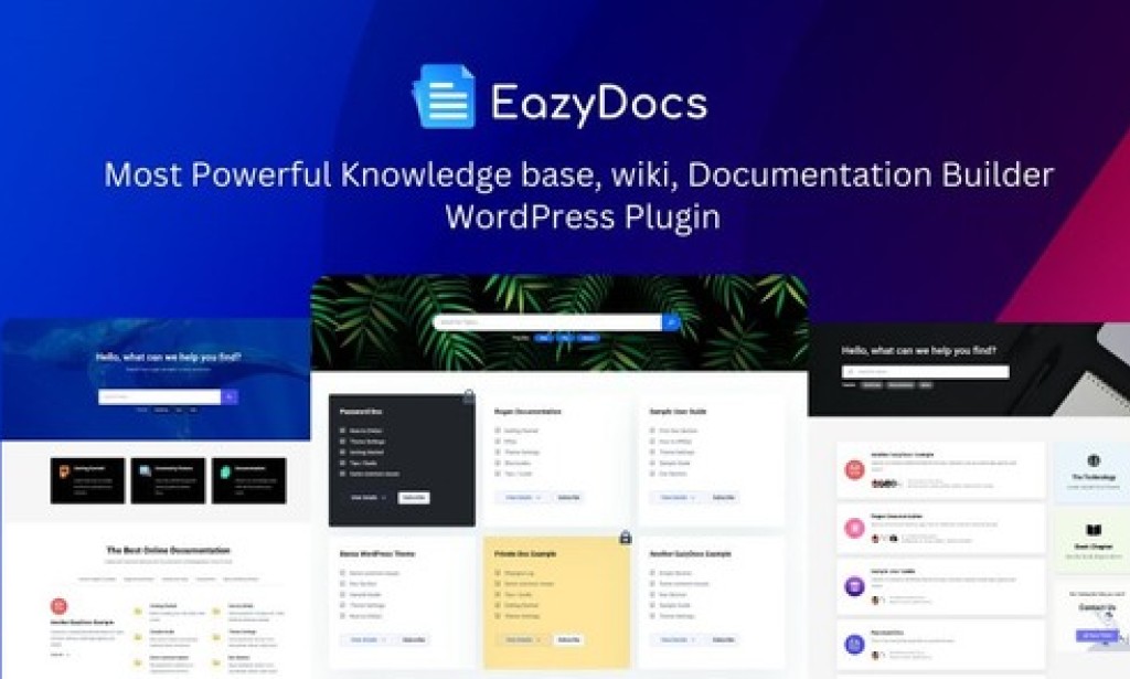 EazyDocs Pro v2.11.1 – Ultimate Documentation Solution WordPress Plugin