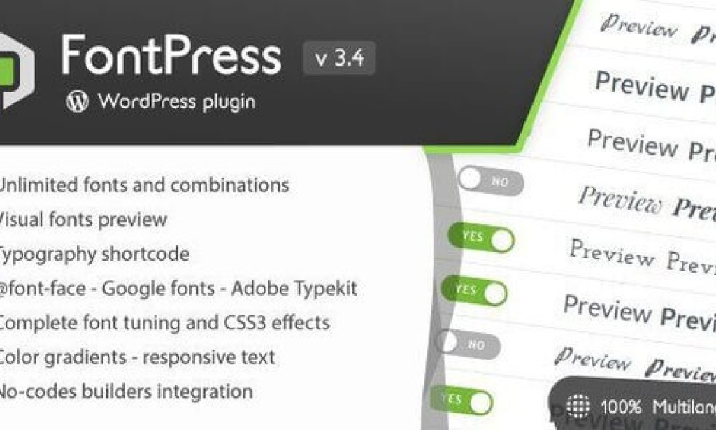 FontPress v3.4.8 – WordPress Font Manager Plugin