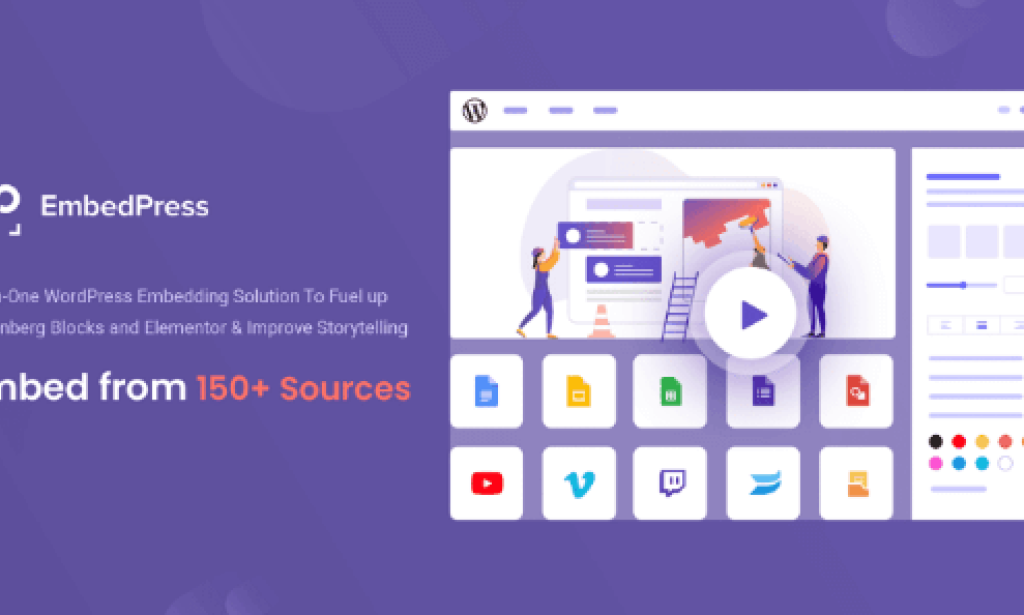 EmbedPress Pro v3.8.7 Nulled – WordPress Plugin