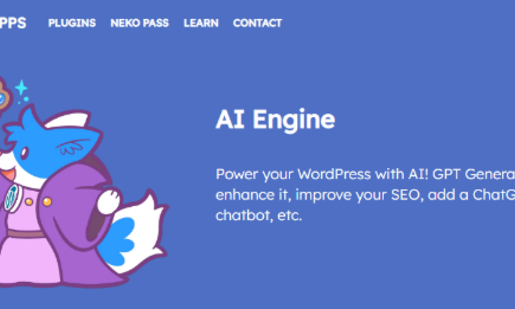 AI Engine Pro v3.4.4 Nulled – ChatGPT Chatbot, GPT Content Generator, Custom Playground WordPress Plugin