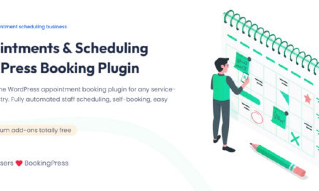 BookingPress Pro v5.0.1 – WordPress Appointment Booking Plugin