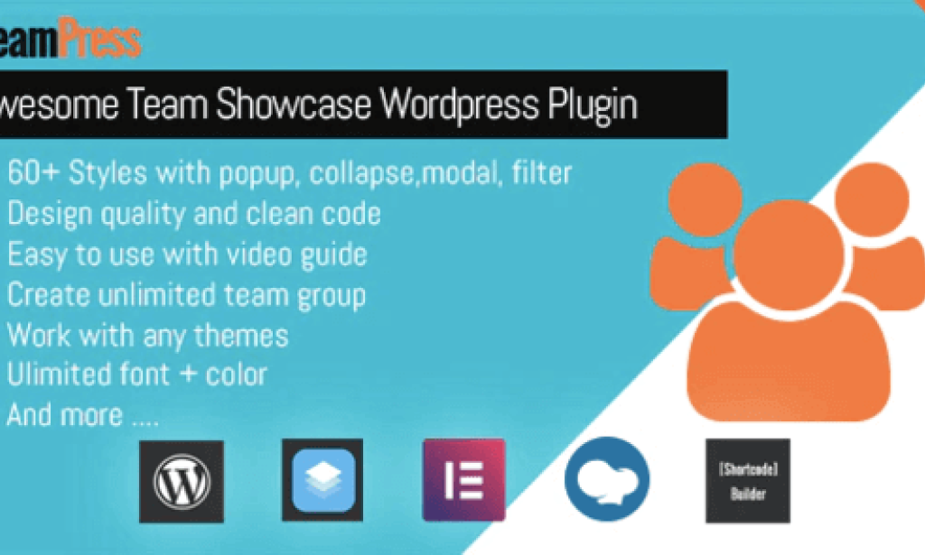 TeamPress v1.6.3 Nulled – Team Showcase Plugin