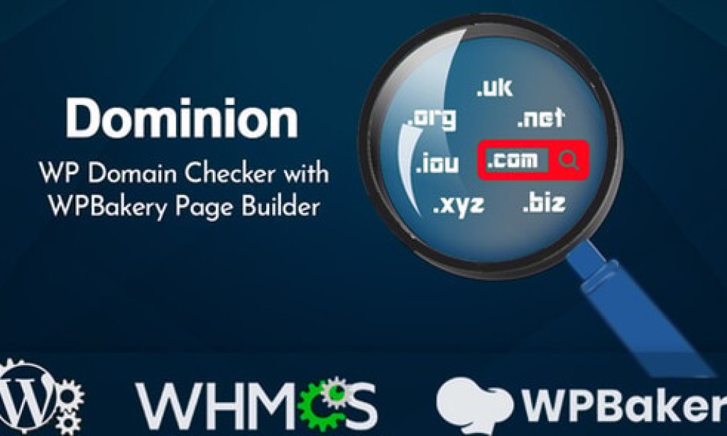Dominion v2.1 – WP Domain Checker with WPBakery Page Builder Plugin