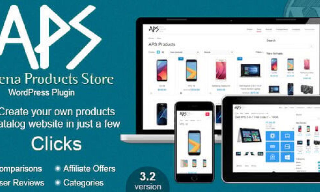 Arena Products Store v3.2 – WordPress Plugin
