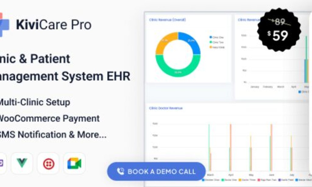 KiviCare Pro v2.5.0 – Clinic & Patient Management System EHR (Add-on)