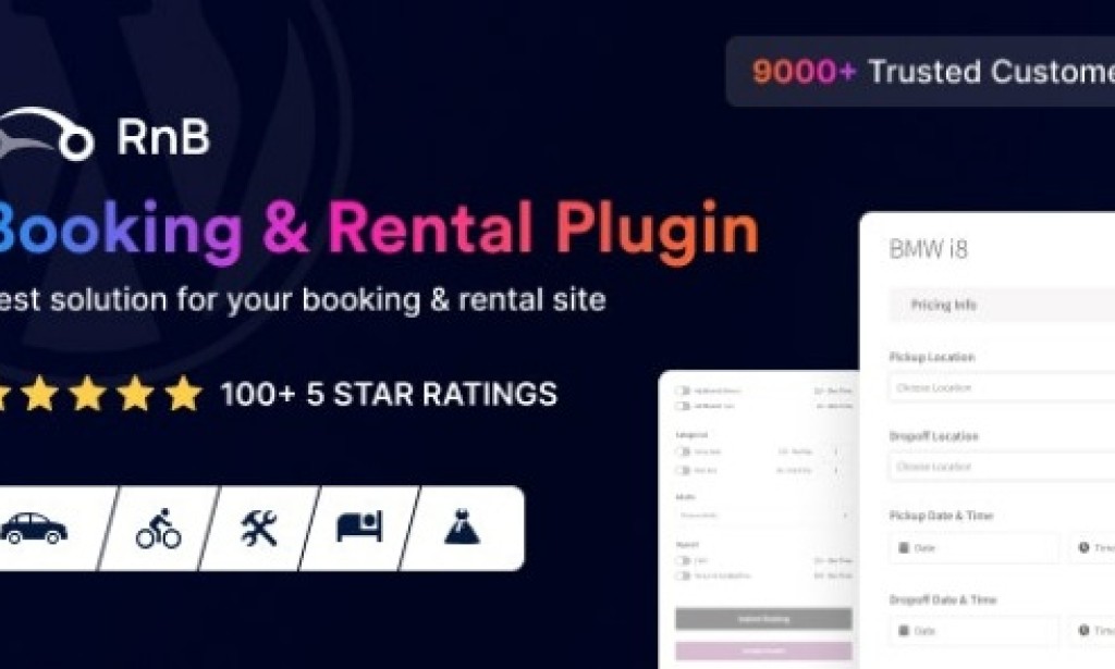 RnB v15.0.7 – WooCommerce Booking & Rental Plugin