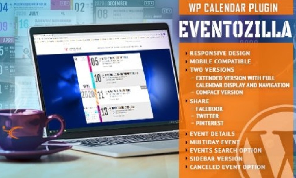 EventoZilla v1.5.4 – Event Calendar WordPress Plugin