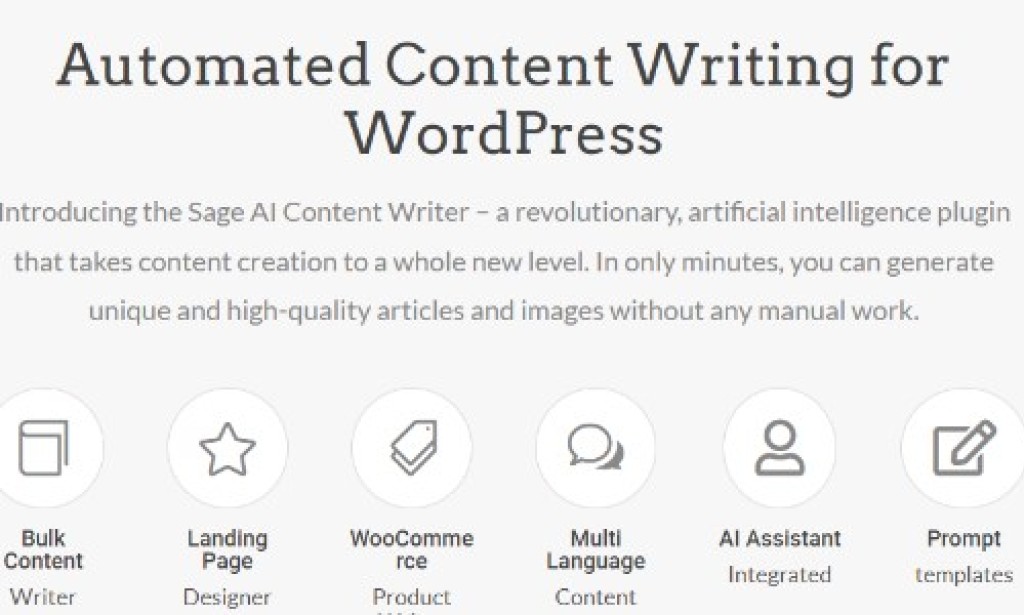 Sage AI v2.1 Nulled – Automated Content Writing for WordPress Plugin