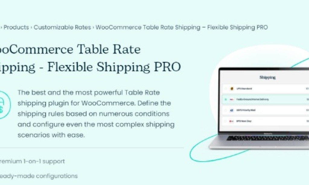 Flexible Shipping PRO v2.16.4 Nulled – WooCommerce Table Rate Shipping Plugin