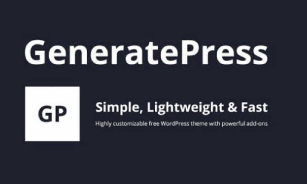 GeneratePress Premium v2.3.2 – WordPress Plugin