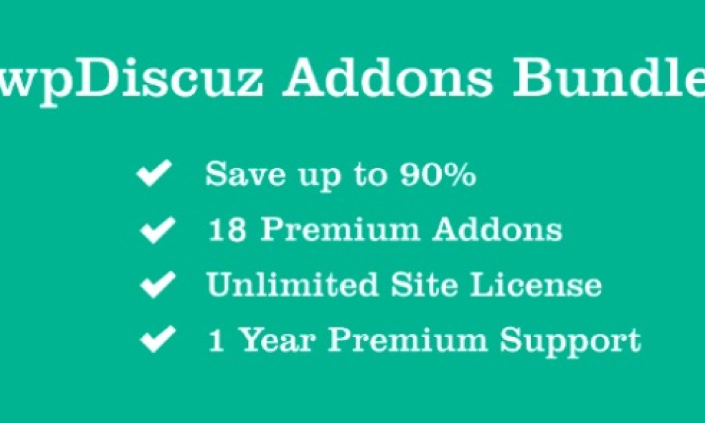 wpDiscuz Premium Extensions Bundle v7.6.3 Nulled – WordPress Plugin