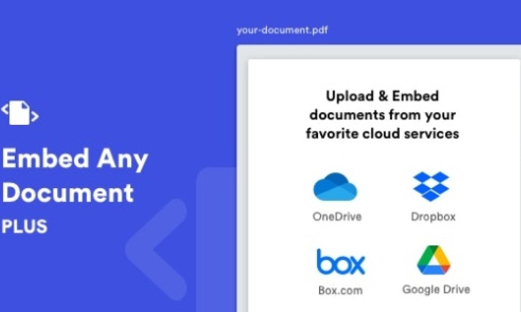Embed Any Document Plus v2.8.3 – WordPress Plugin Free
