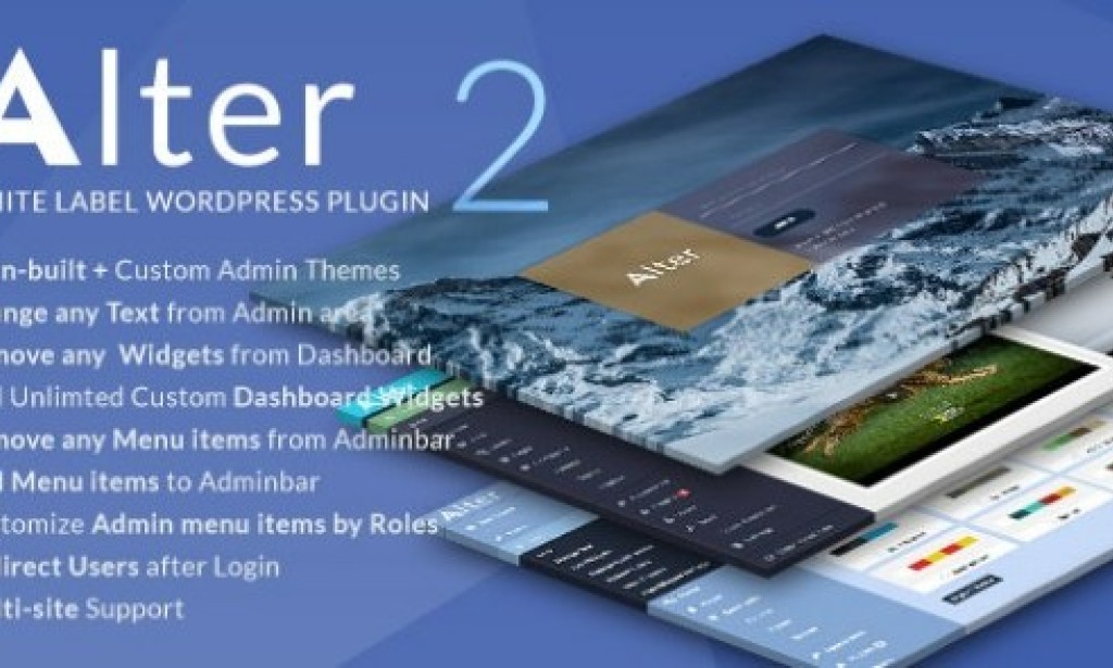 WpAlter v2.4.7 Nulled – White Label WordPress Plugin