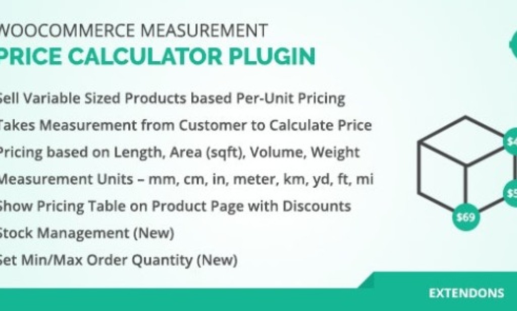 WooCommerce Measurement Price Calculator Plugin, Price Per Unit v2.1.3 Free