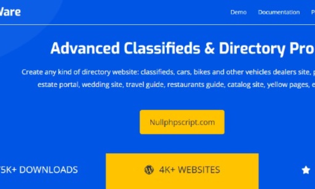 Advanced Classifieds and Directory Pro v2.1.2 – WordPress Plugin