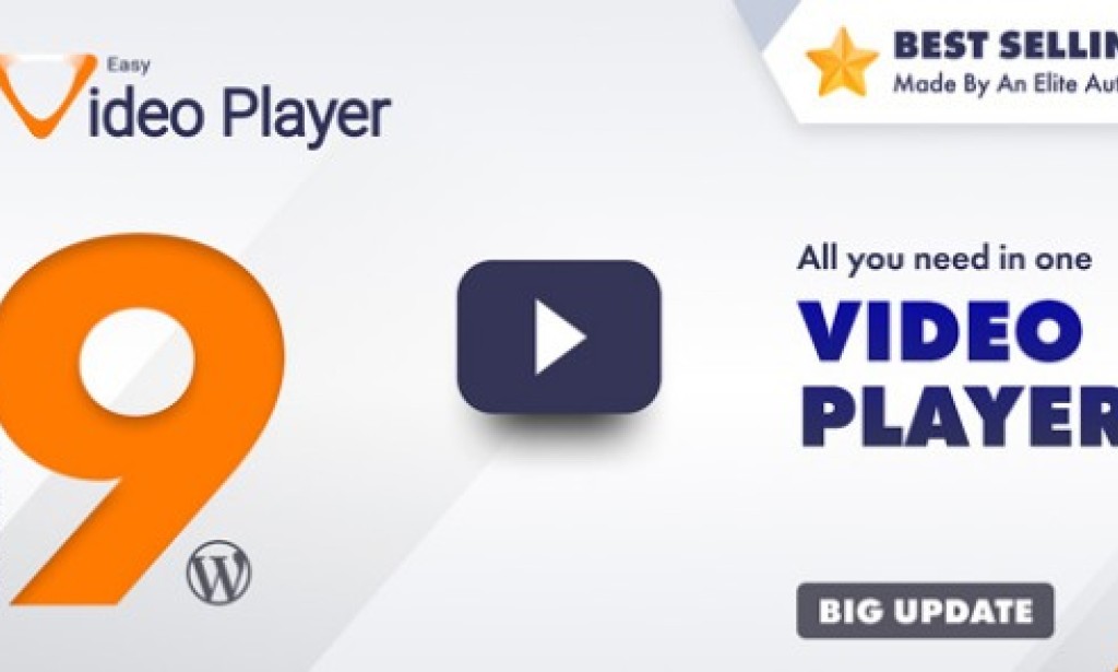 Easy Video Player v9.2 – WordPress Plugin