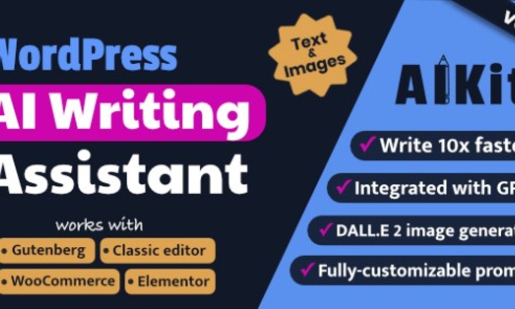AIKit v3.16.2 – WordPress AI Automatic Writer & Writing Assistant / OpenAI GPT WordPress Plugin