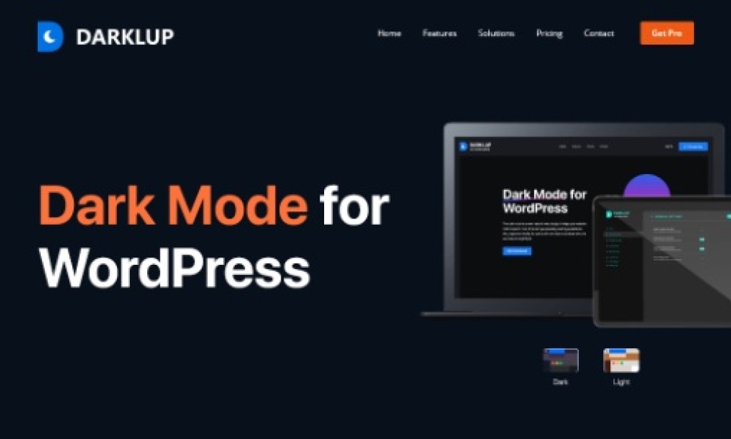 Darklup v3.0 – Smartest Dark Mode Plugin for WordPress Free